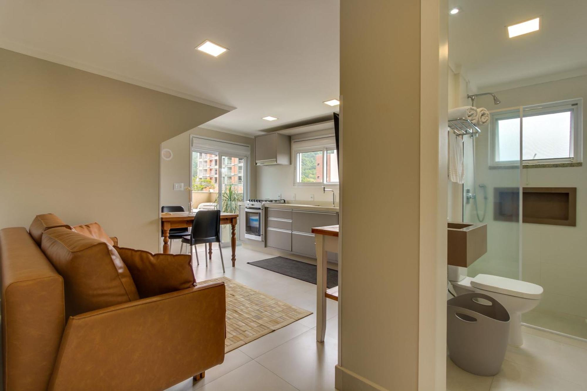 봄비나스 Residencial Casa Flora 아파트 객실 사진